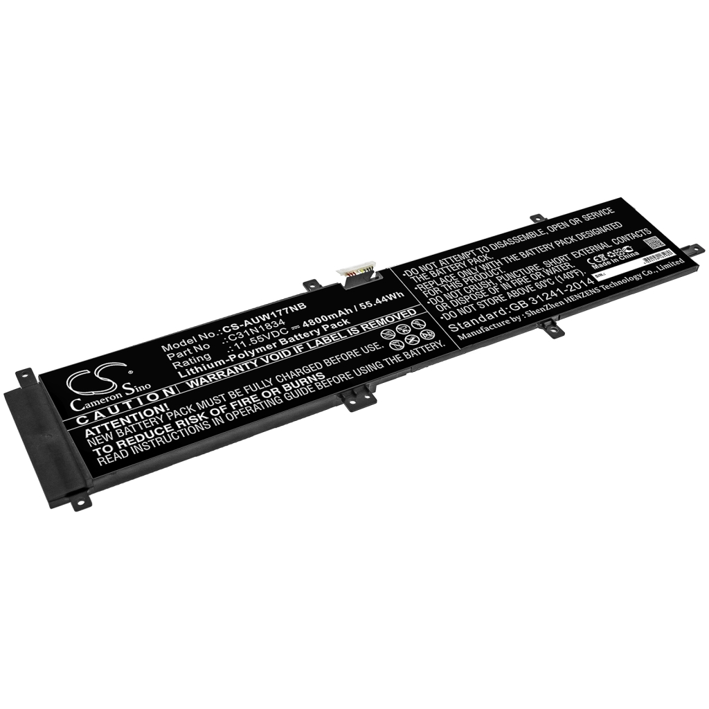 Notebookbatteri Asus CS-AUW177NB