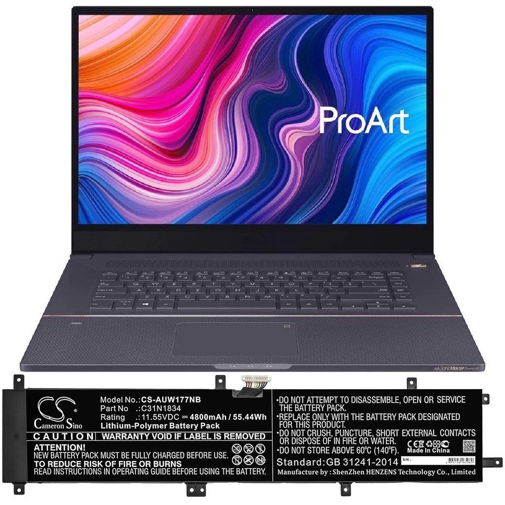 Notebookbatteri Asus CS-AUW177NB