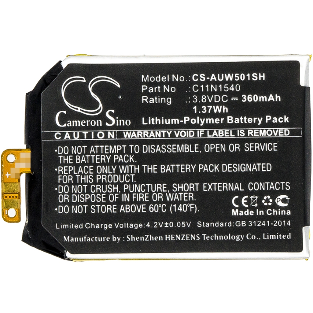 Smartwatchbatteri Asus CS-AUW501SH