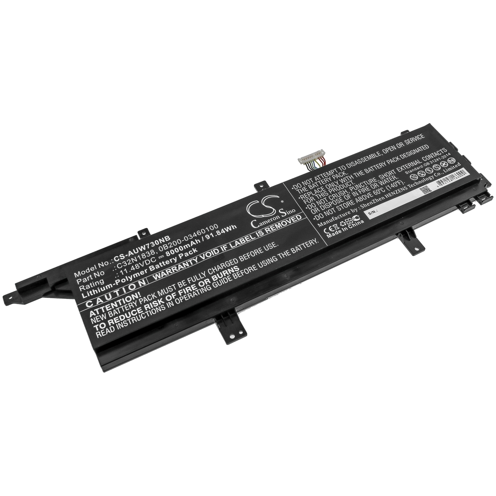 Notebookbatteri Asus CS-AUW730NB