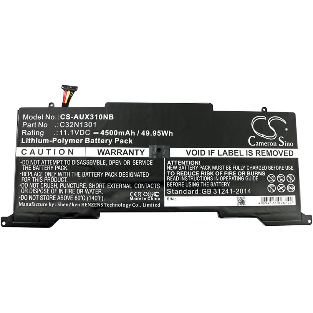 Notebookbatteri Asus CS-AUX310NB