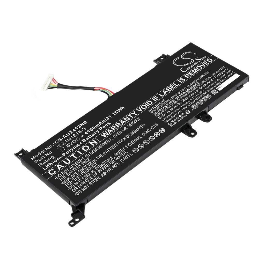 Batterier kompatibel med Asus F409 F409 CS-AUX413NB