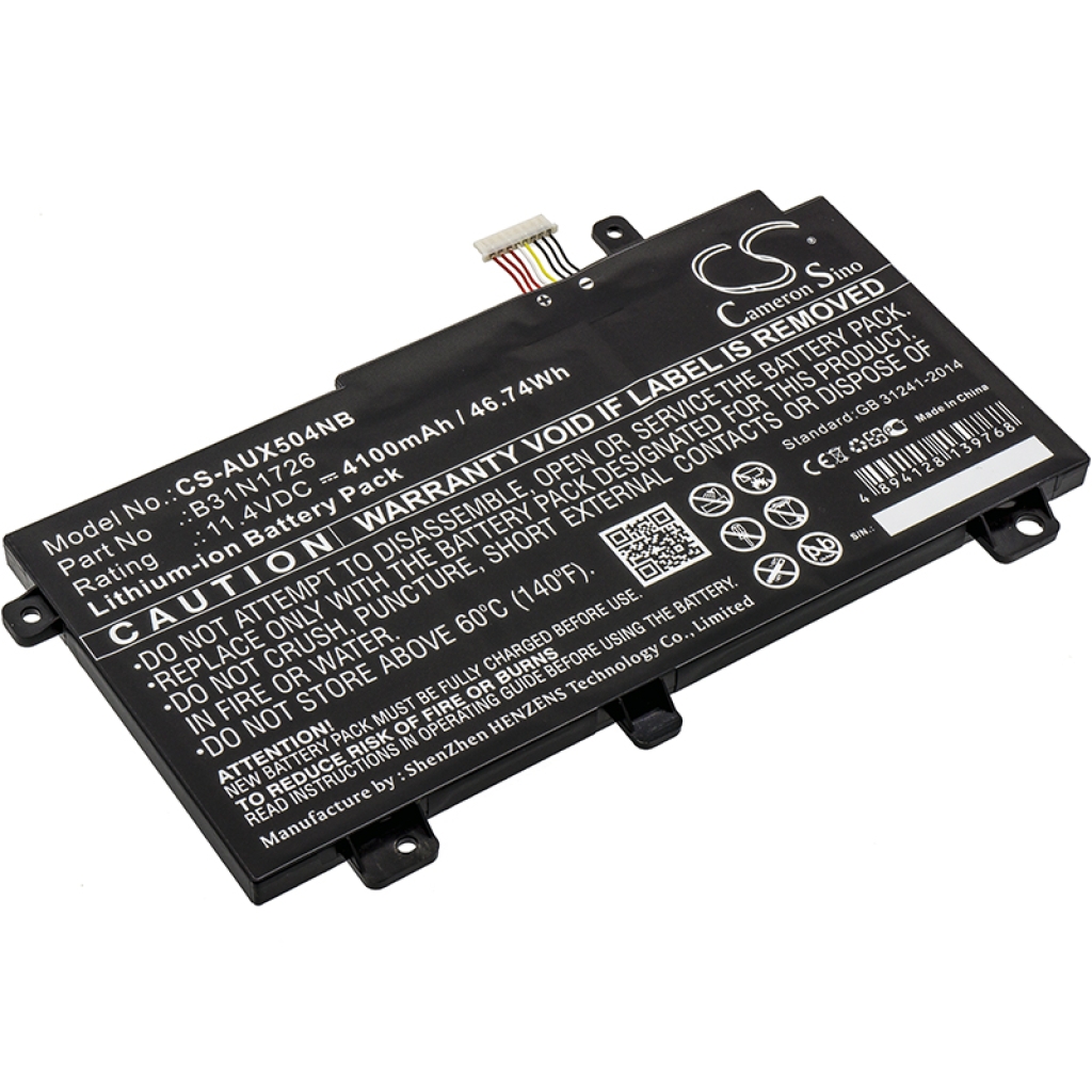 Notebook battery Asus FX504GM-EN366T