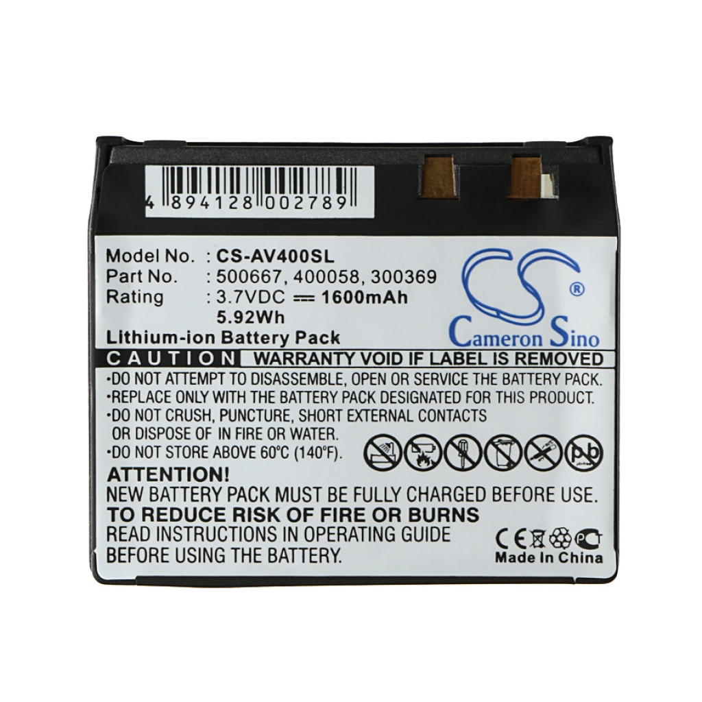 Batteri kompatibel med Archos CS-AV400SL
