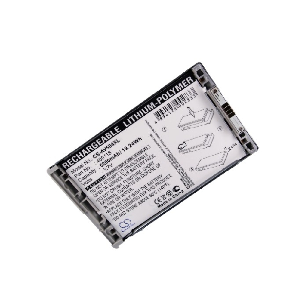Batteri kompatibel med Archos CS-AV504XL