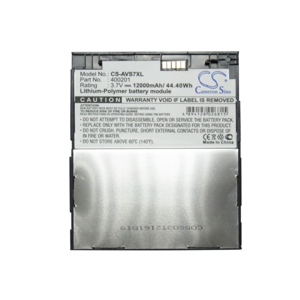 Batteri kompatibel med Archos CS-AVS7XL