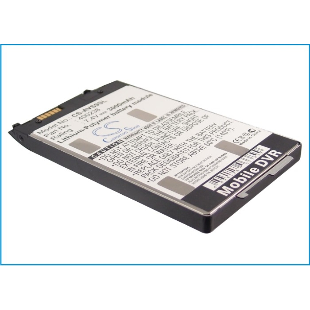 Batteri kompatibel med Archos CS-AVS9SL