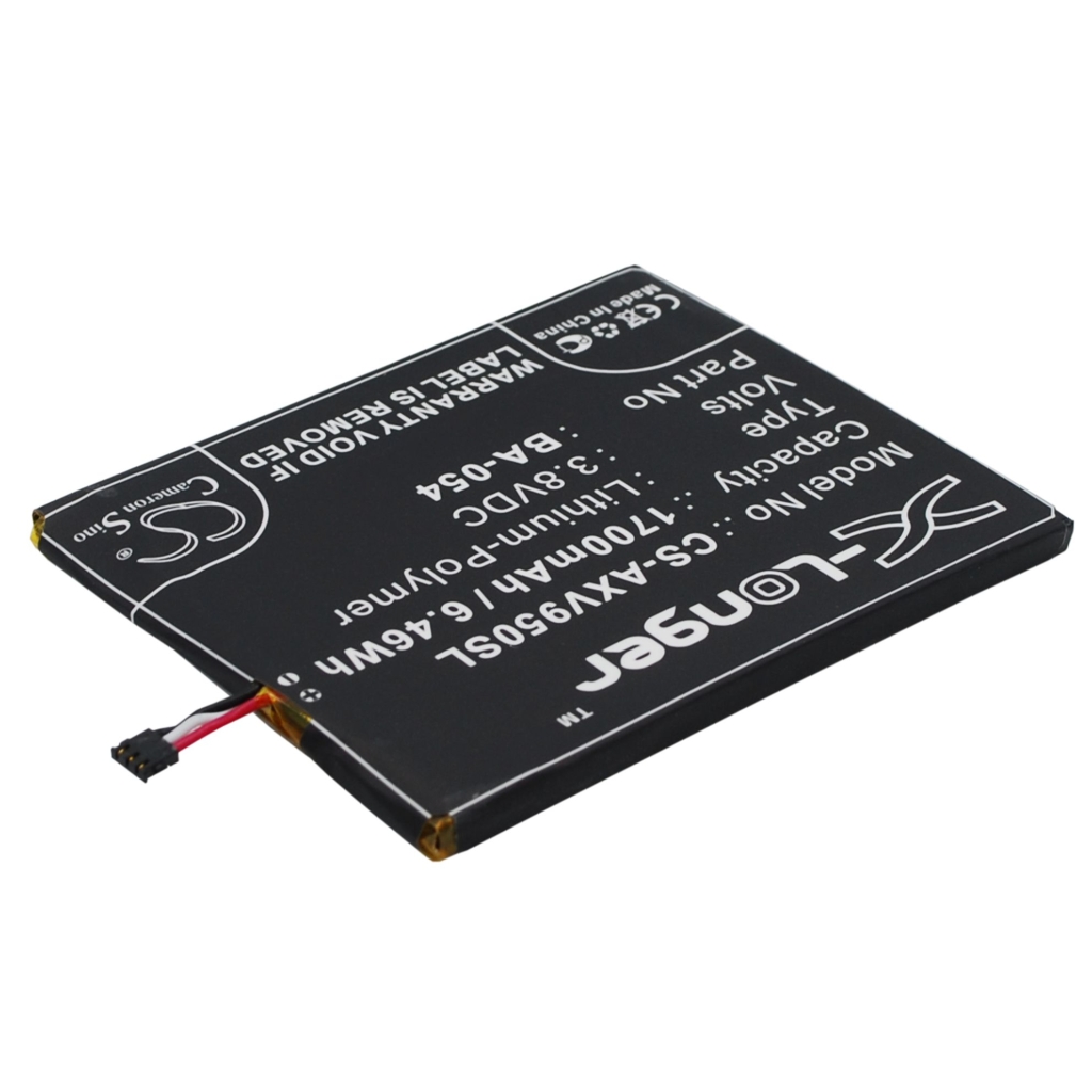 Batteri kompatibel med Aux CS-AXV950SL