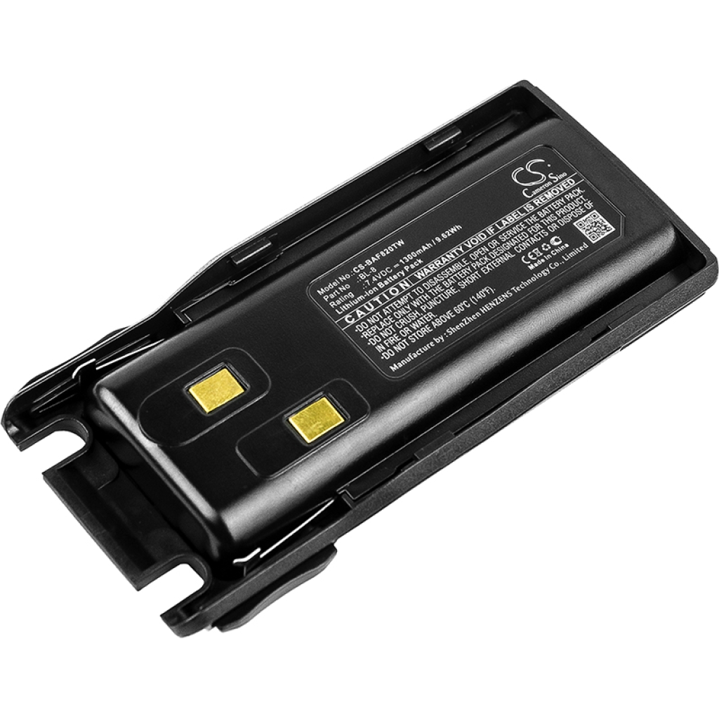 Tovejs radio batteri Baofeng CS-BAF820TW