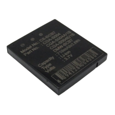 Kompatibel batteriudskiftning til Panasonic CGA-S004,CGA-S004A,CGA-S004A/1B,CGA-S004E/1B,DMW-BCB7