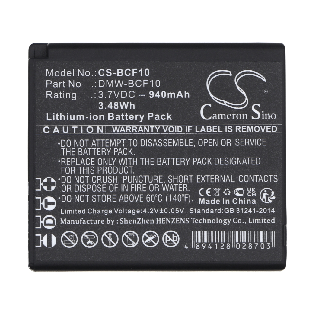 Kamerabatteri Panasonic CS-BCF10