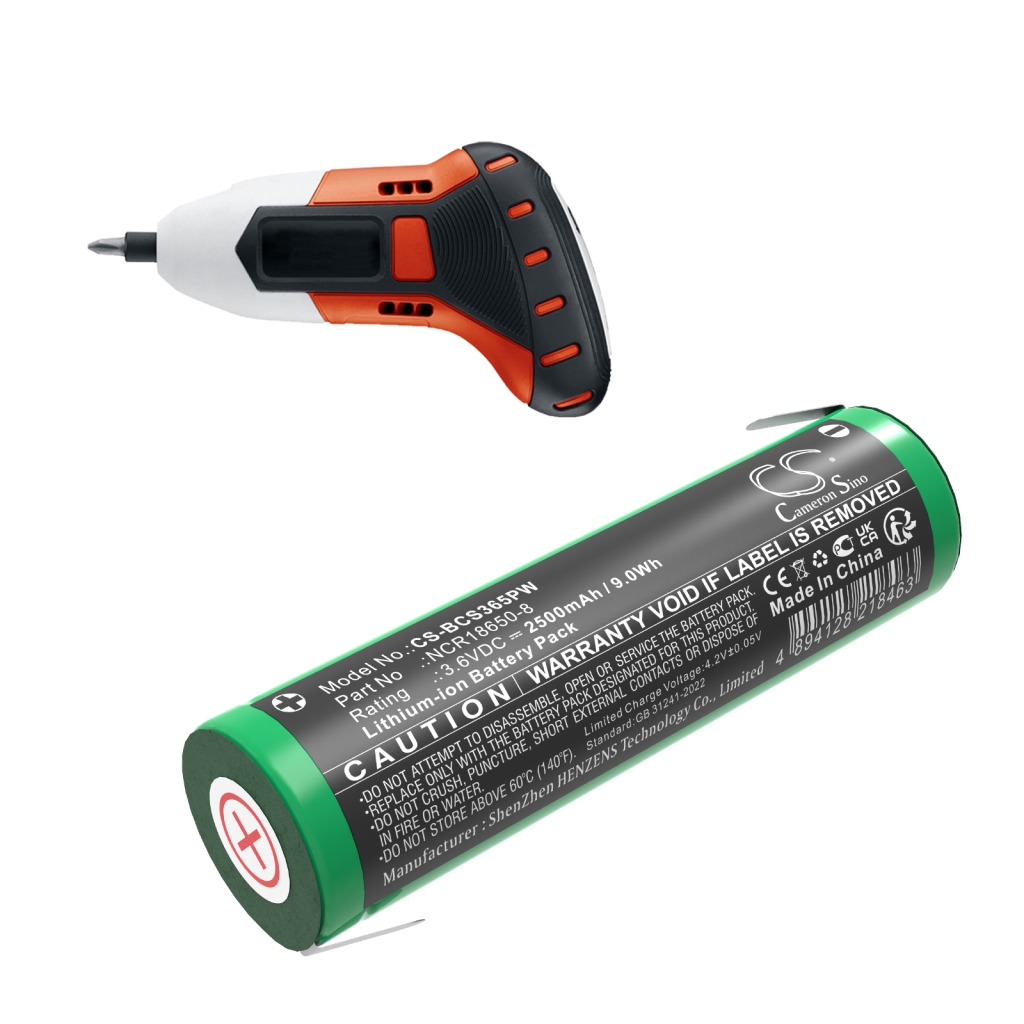 Industribatteri Black & decker CS-BCS365PW