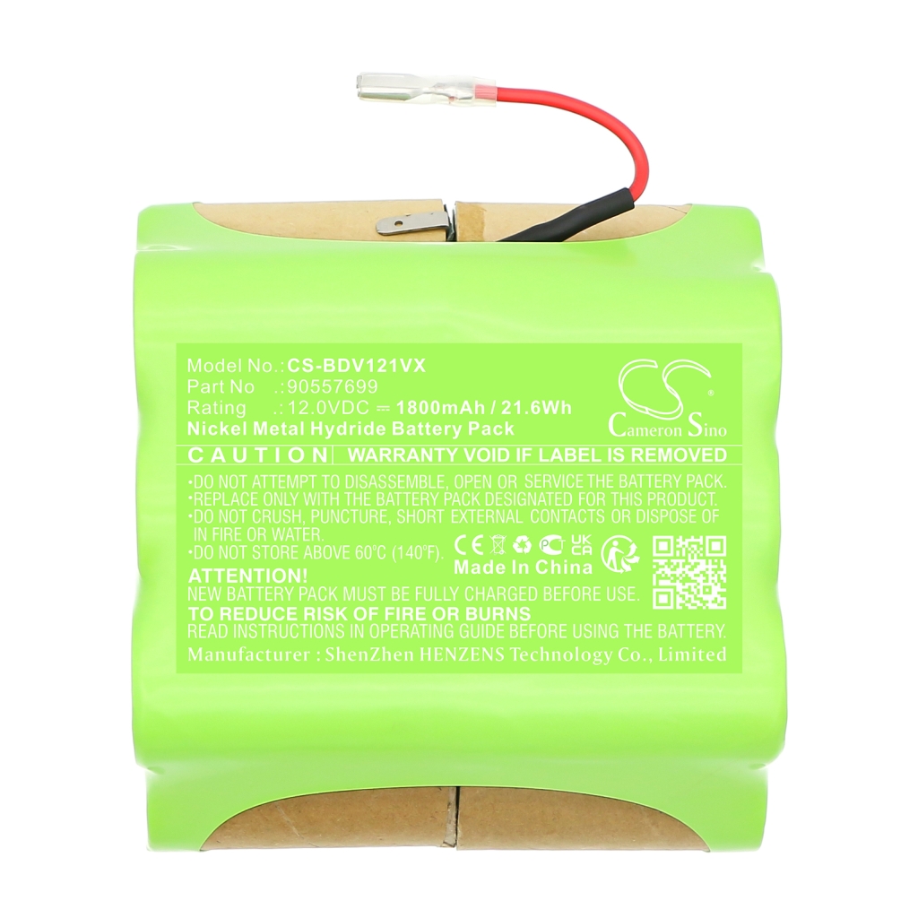 Industribatteri Black&decker CS-BDV121VX