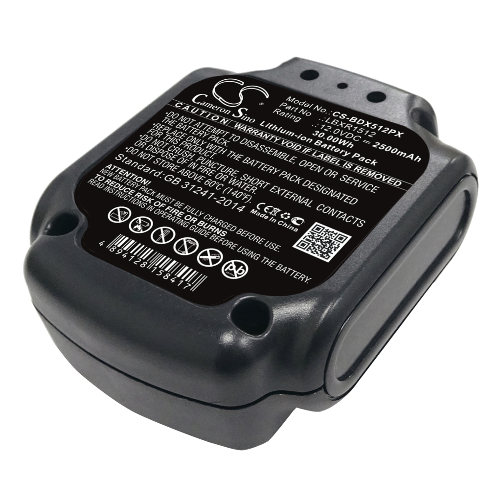 Industribatteri Black & decker CS-BDX512PX