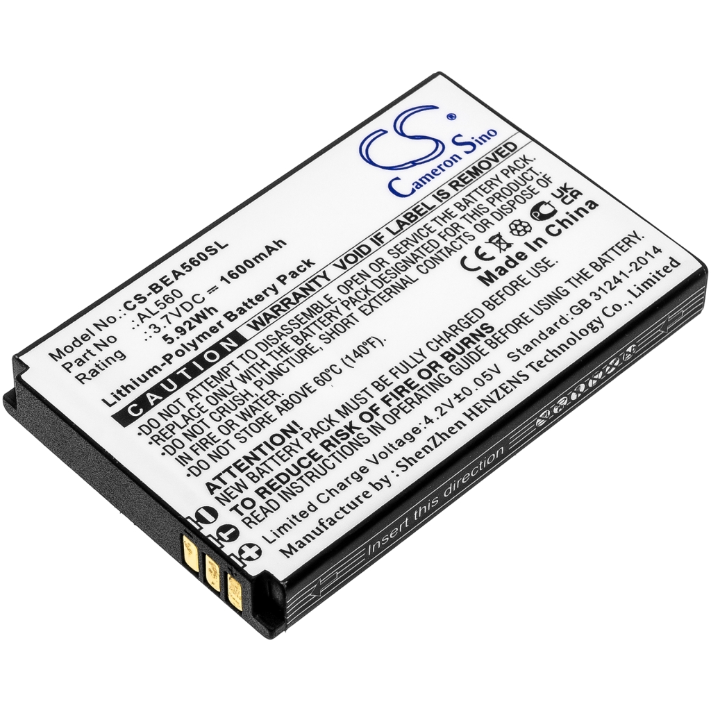 Mobiltelefonbatteri Bea-fon CS-BEA560SL