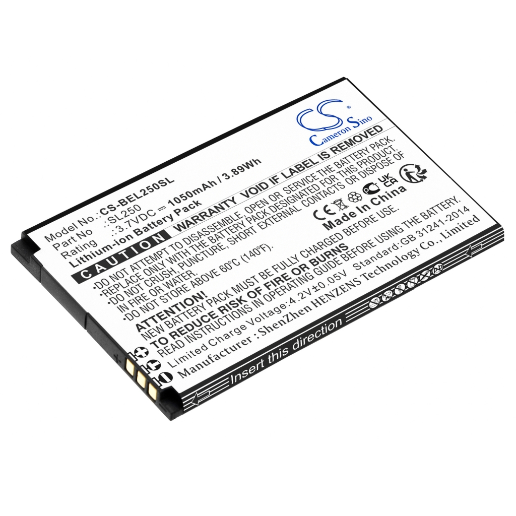Mobiltelefonbatteri Bea-fon CS-BEL250SL