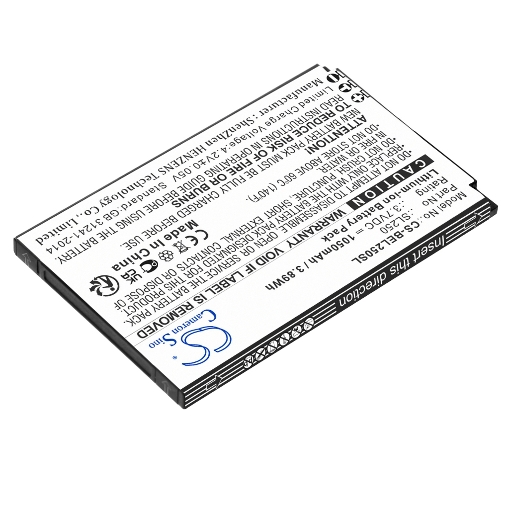 Mobiltelefonbatteri Bea-fon CS-BEL250SL