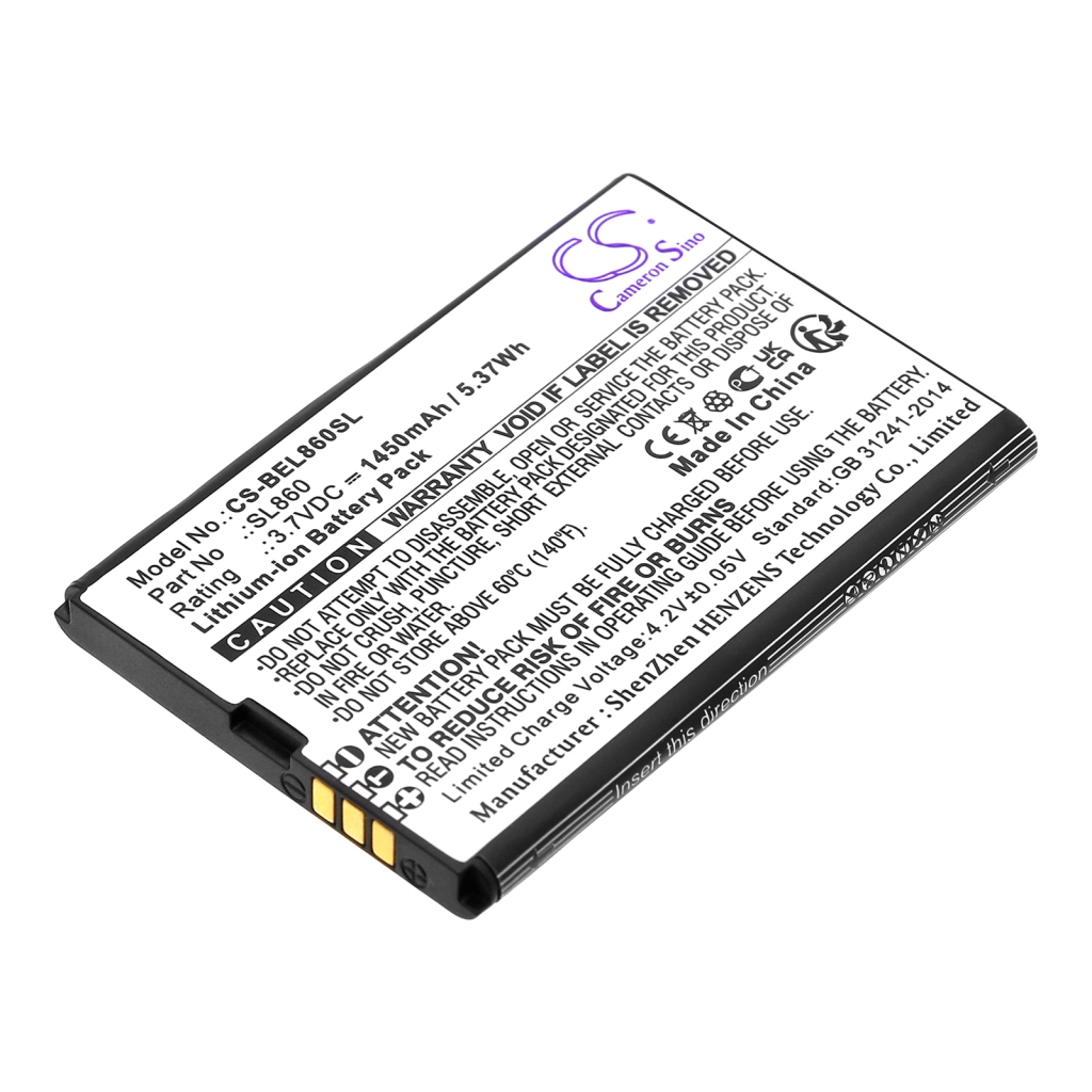 Mobiltelefonbatteri Bea-fon CS-BEL860SL