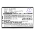 Mobiltelefonbatteri Bea-fon CS-BEL860SL