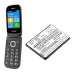 Mobiltelefonbatteri Bea-fon CS-BEL880SL
