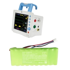 Compatible battery replacement for Bionet BM-BAT-3,GP220AAH10BMXZ,GPRHC222N000