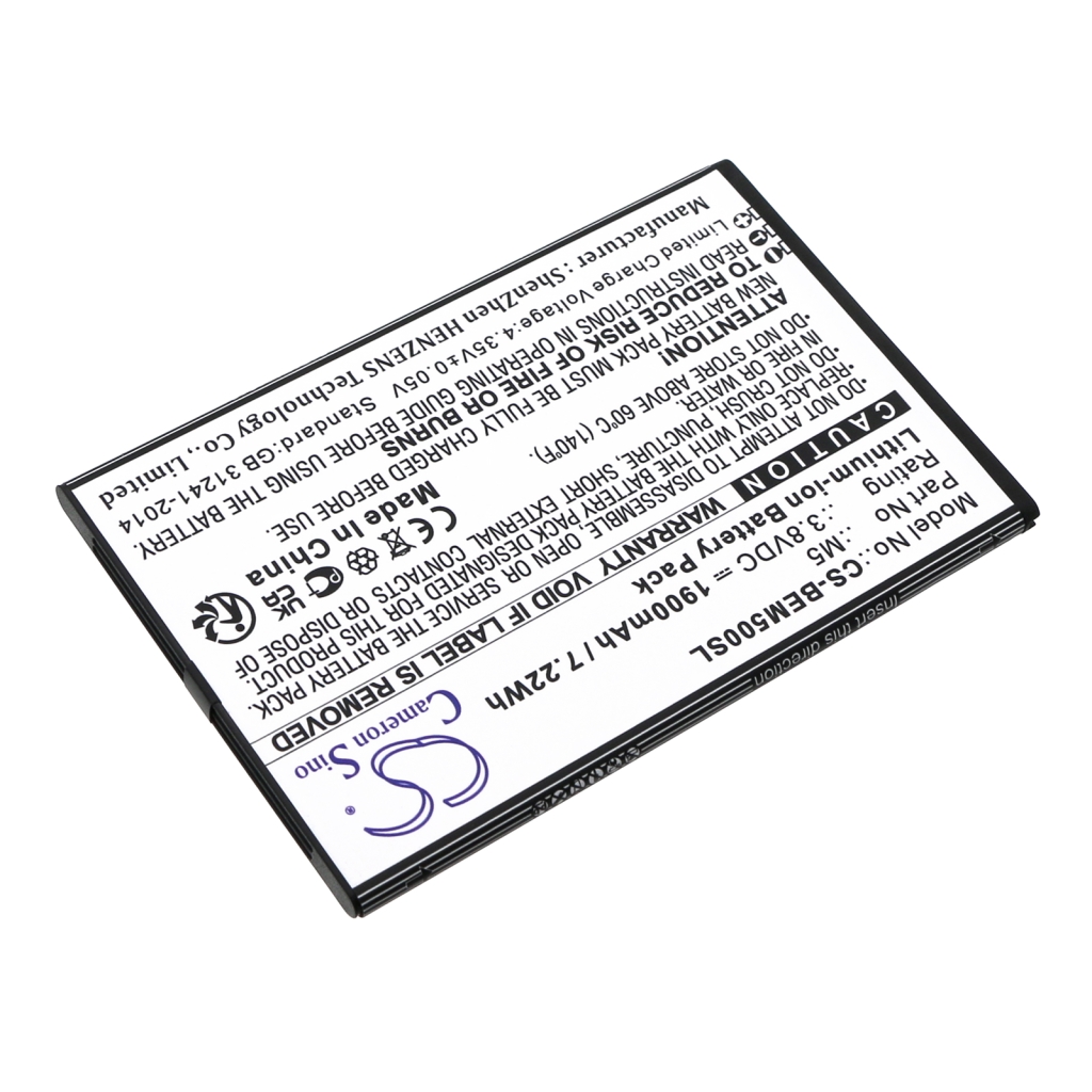 Mobiltelefonbatteri Bea-fon CS-BEM500SL