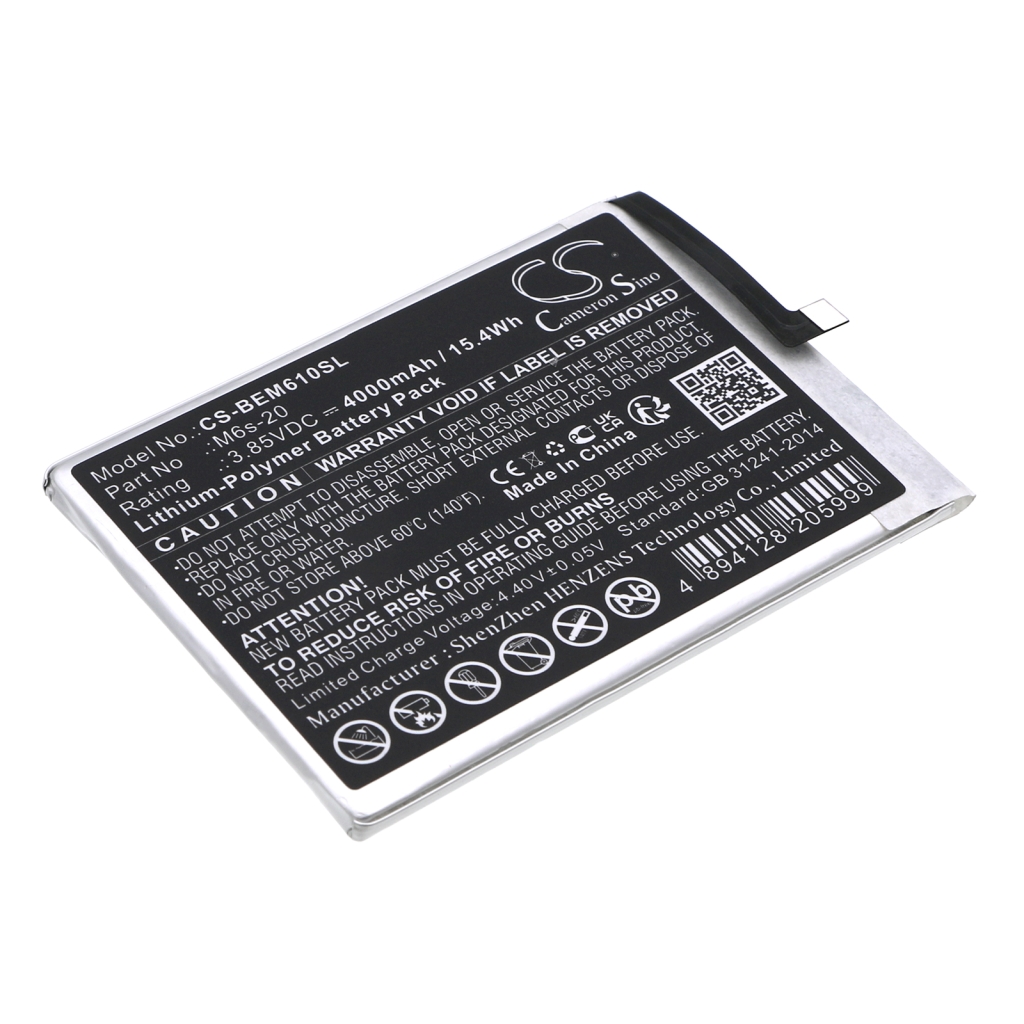 Mobiltelefonbatteri Bea-fon CS-BEM610SL
