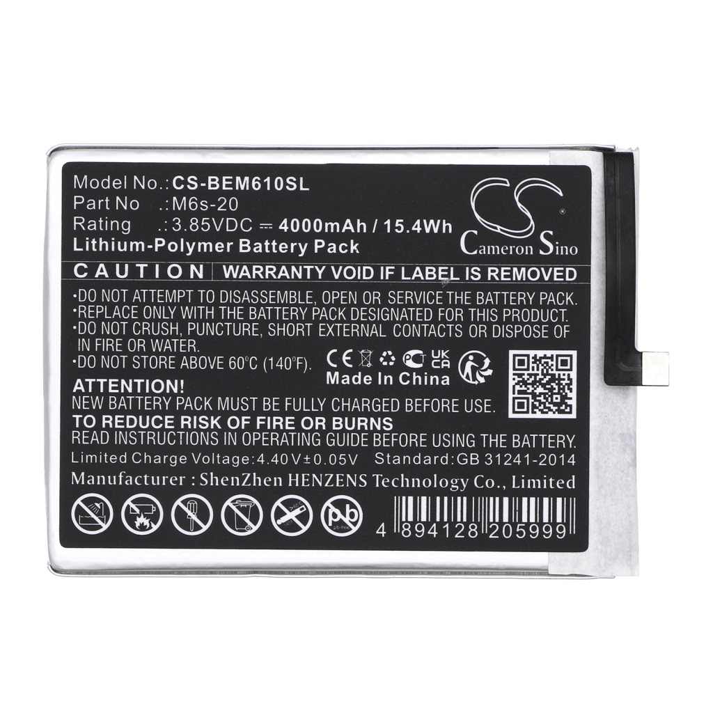 Mobiltelefonbatteri Bea-fon CS-BEM610SL