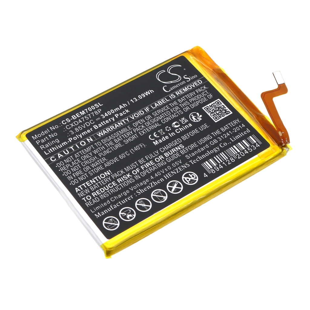Mobiltelefonbatteri Bea-fon CS-BEM700SL