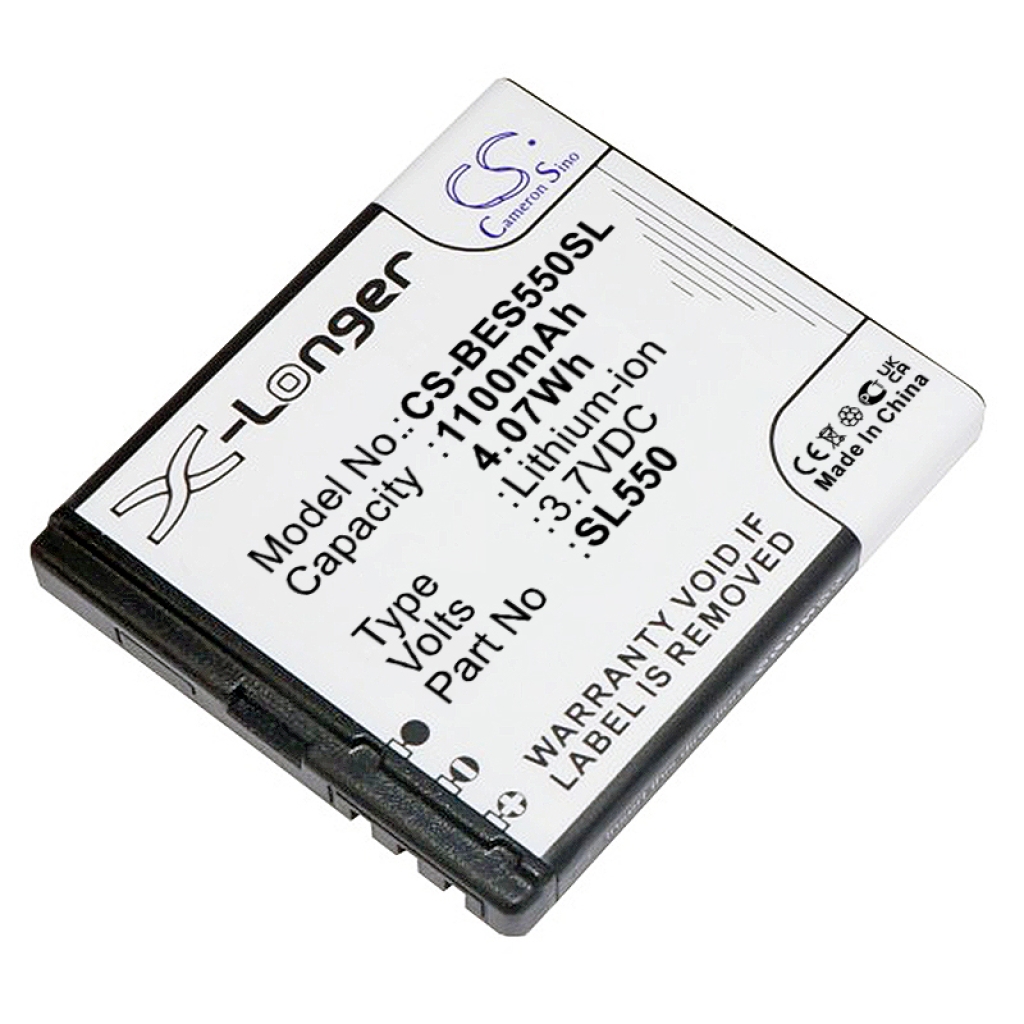 Mobiltelefonbatteri Bea-fon CS-BES550SL