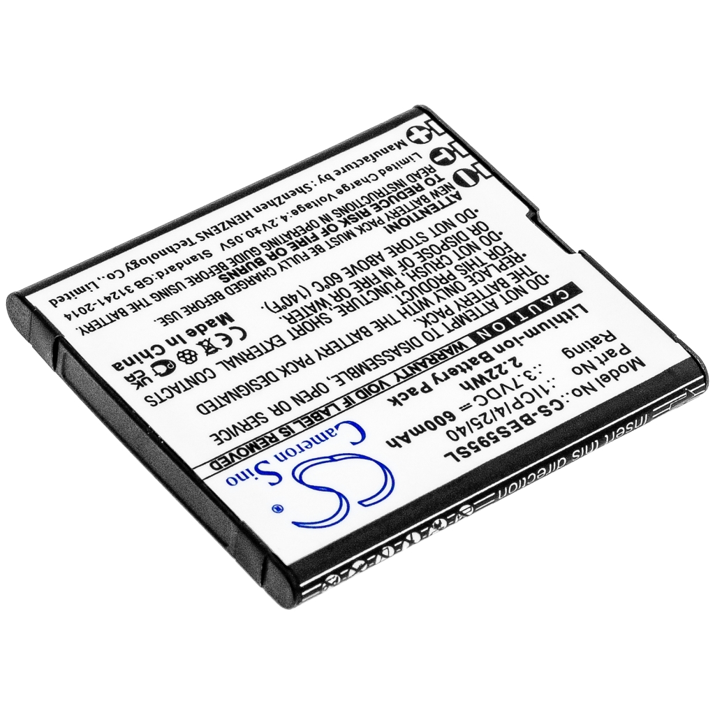 Mobiltelefonbatteri Bea-fon CS-BES595SL