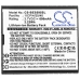 Mobiltelefonbatteri Bea-fon CS-BES595SL