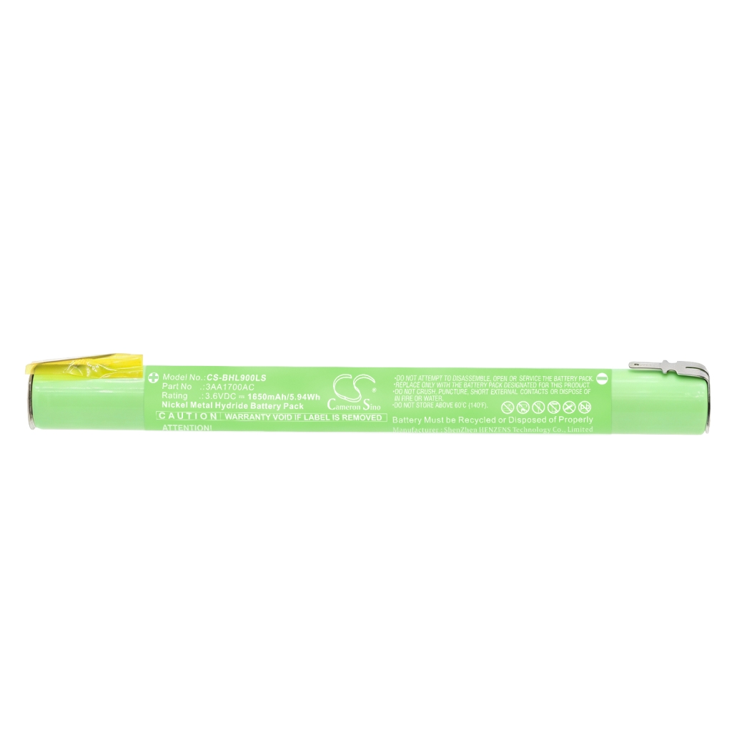 Batterier kompatibel med Beghelli 415049000 415049000 CS-BHL900LS