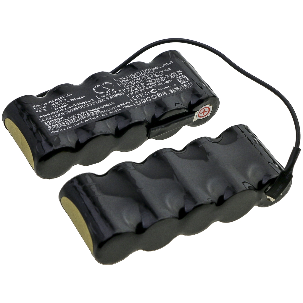 Støvsugerbatteri Black&decker CS-BKD120VX