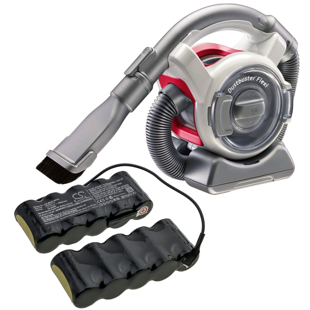Støvsugerbatteri Black&decker CS-BKD120VX