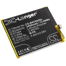 Kompatibel batteriudskiftning til BBK B-F6