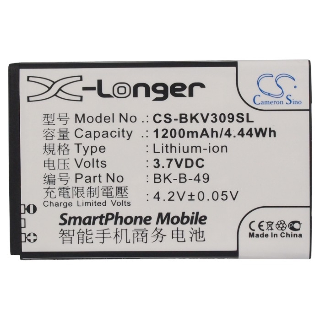 Mobiltelefonbatteri BBK CS-BKV309SL