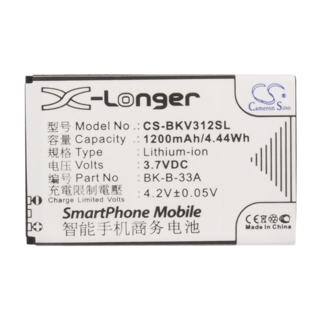 Mobiltelefonbatteri BBK CS-BKV312SL
