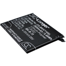 Kompatibel batteriudskiftning til BBK BK-B-72