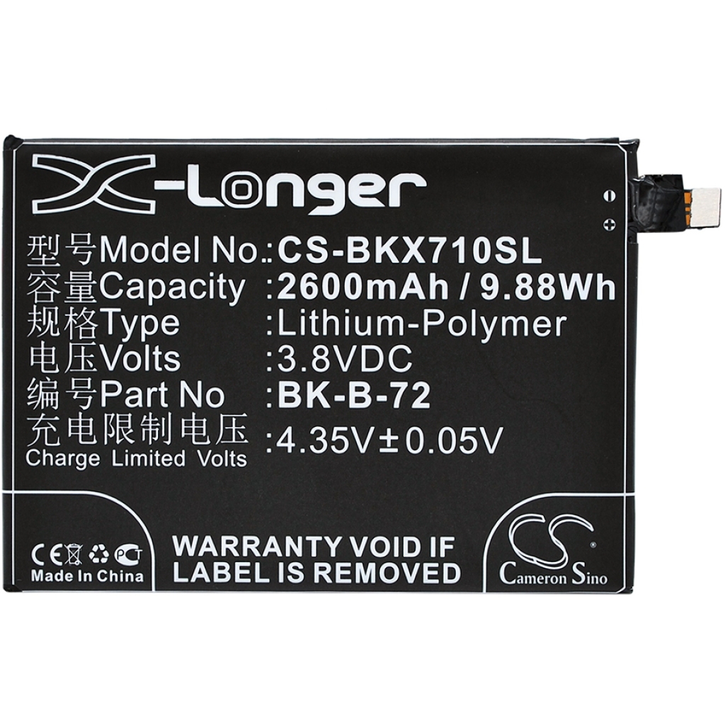 Mobiltelefonbatteri BBK CS-BKX710SL