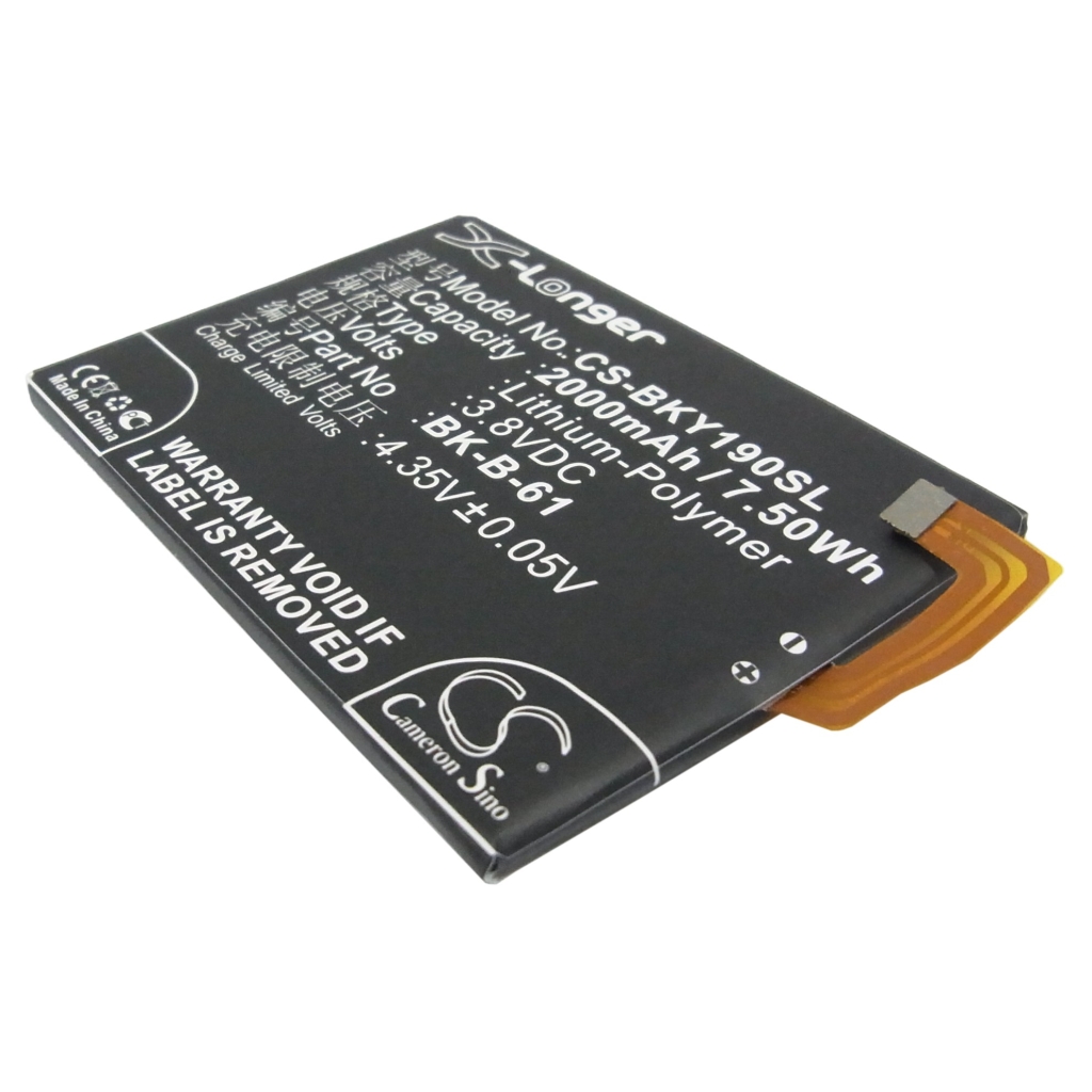 Mobiltelefonbatteri BBK CS-BKY190SL