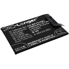 Kompatibel batteriudskiftning til BBK B-95,BK-B-95