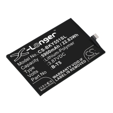 Kompatibel batteriudskiftning til Vivo B-T5
