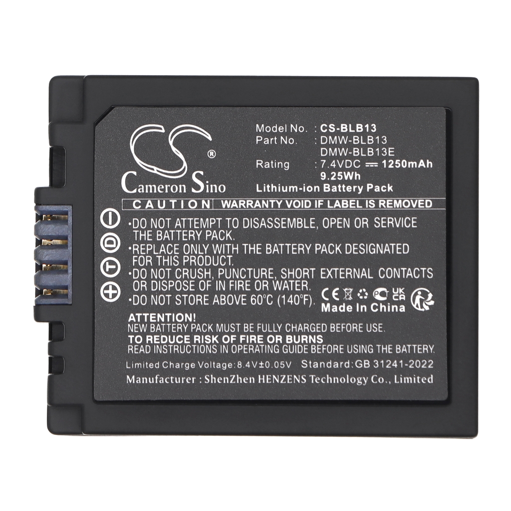 Battery compatible with Camera Battery