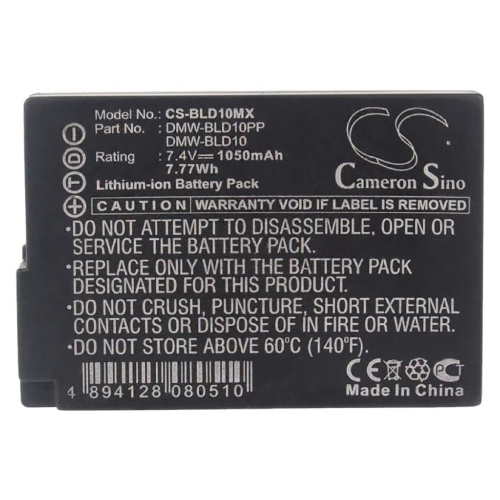 Kamerabatteri Panasonic CS-BLD10MX
