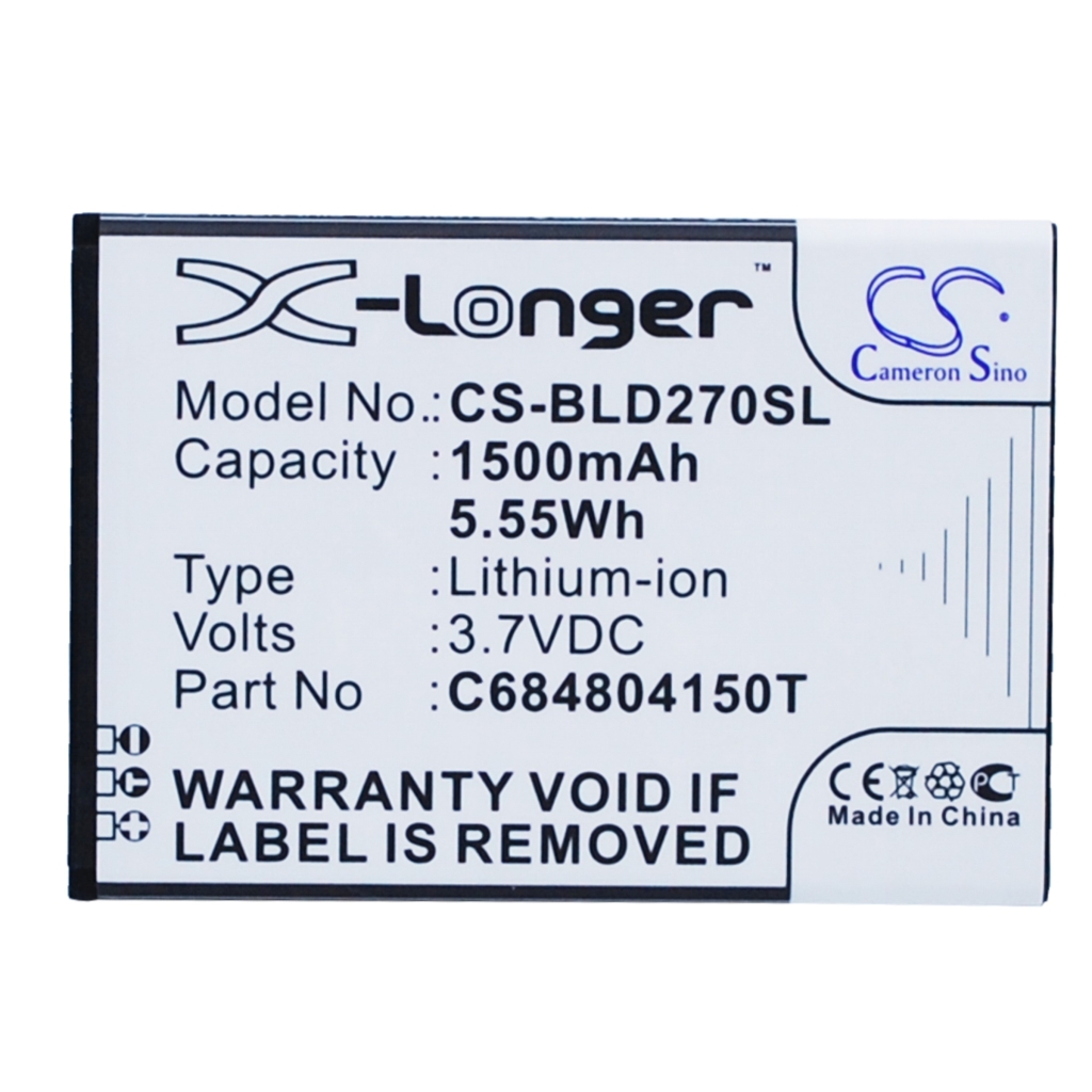 Mobiltelefonbatteri BLU CS-BLD270SL