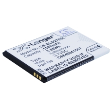 Kompatibel batteriudskiftning til BLU C6804804150T,C684804150T