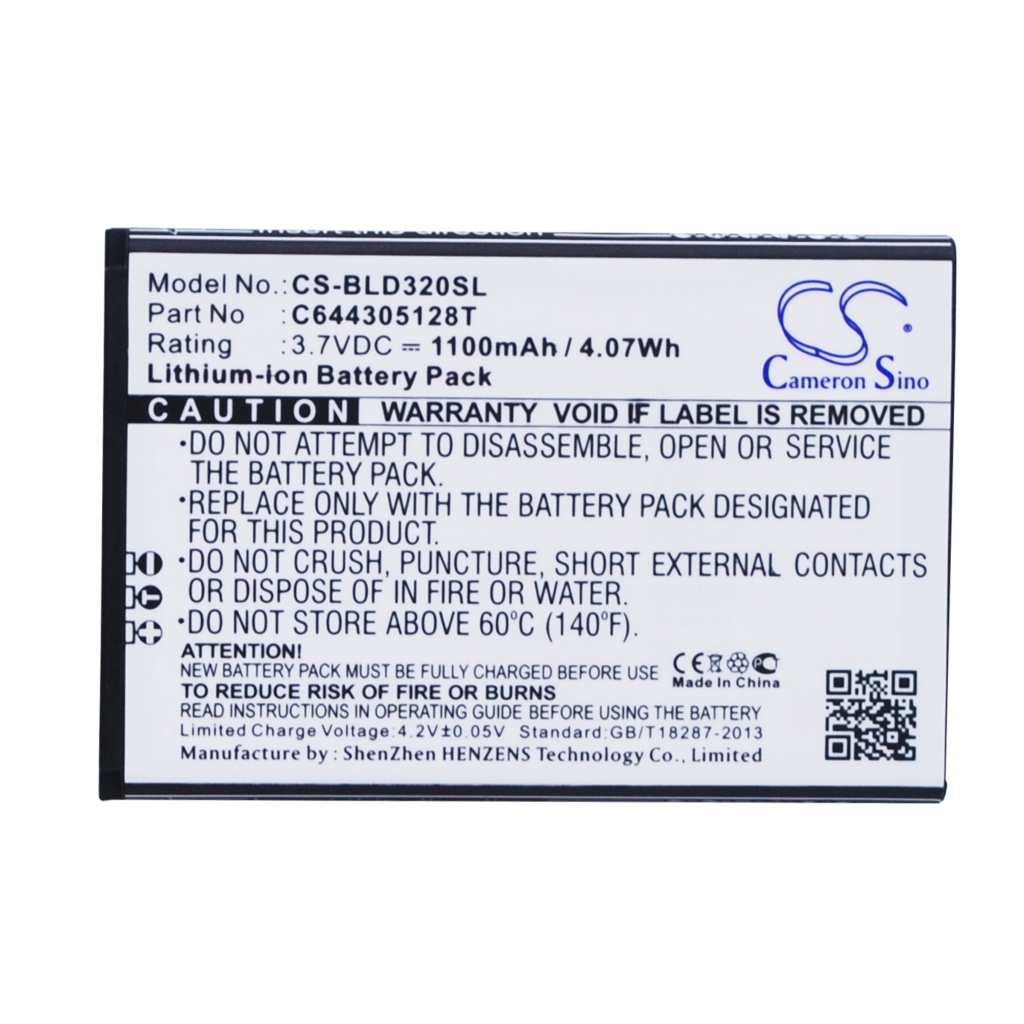 Mobiltelefonbatteri BLU CS-BLD320SL
