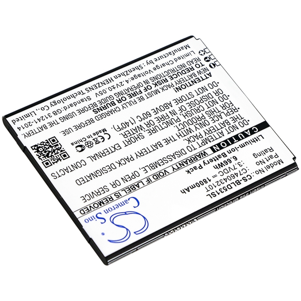 Mobiltelefonbatteri BLU CS-BLD531SL