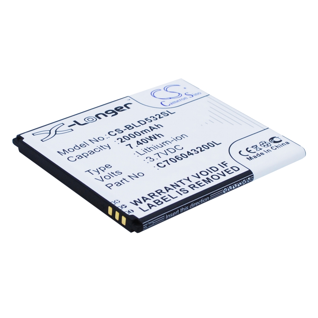 Mobiltelefonbatteri BLU CS-BLD532SL